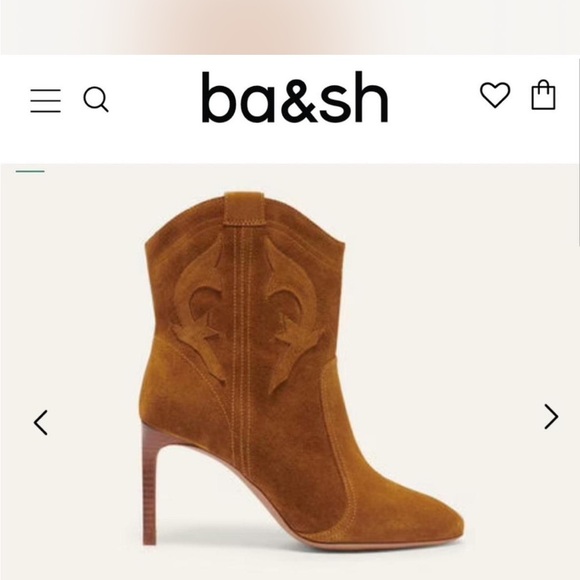 Ba&sh Suede Western bootie - Picture 7 of 10
